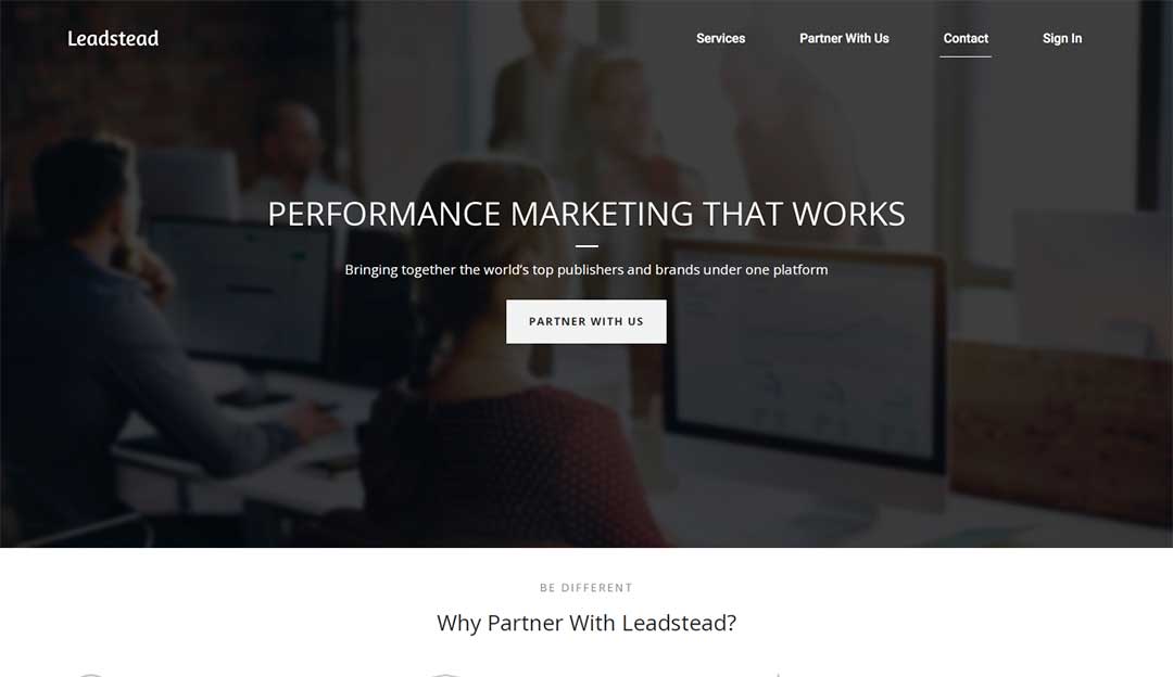 Leadstead Homepage