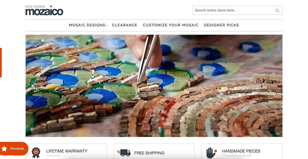 Mozaico Homepage